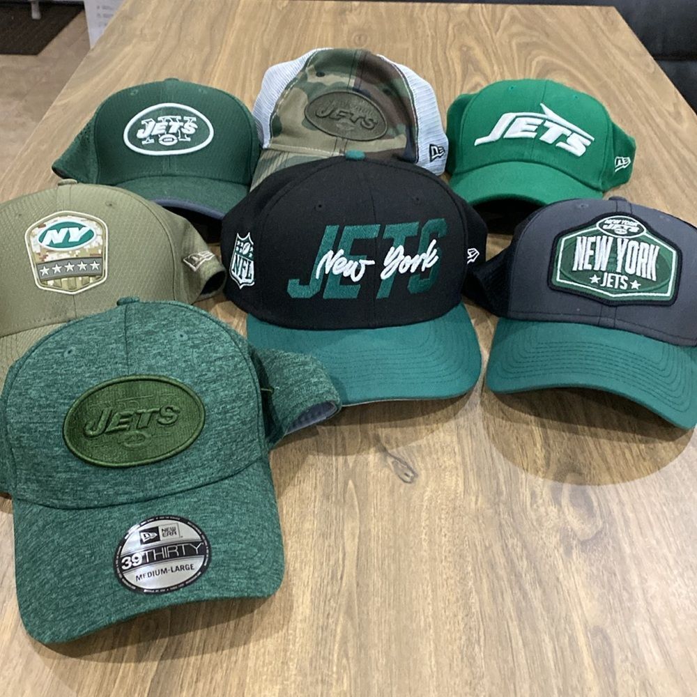 Bundle of Jets Hats NFL